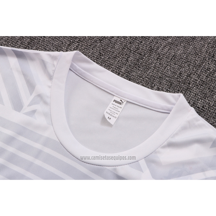 Chandal del Olympique Marsella Manga Corta 2022-2023 Gris